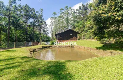 Sítio com 2 dormitórios à venda, 81213 m² por r$ 880.000,00 - liberdade  - benedito novo/sc