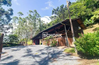 Sítio com 2 dormitórios à venda, 81213 m² por r$ 880.000,00 - liberdade  - benedito novo/sc