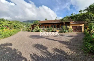 Sítio com 5 dormitórios à venda, 93027 m² por r$ 990.000,00 - saxônia - ascurra/sc