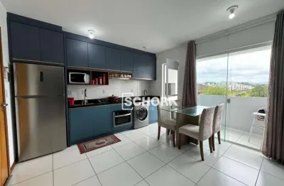 Apartamento com 2 dormitórios à venda, 49 m² por r$ 300.000,00 - salto weissbach - blumenau/sc