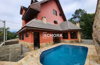 Casa com 3 dormitórios à venda, 395 m² por r$ 2.800.000,00 - velha - blumenau/sc