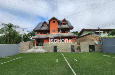 Casa com 3 dormitórios à venda, 395 m² por r$ 3.000.000,00 - velha - blumenau/sc