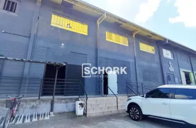 Galpão para alugar, 350 m² por r$ 8.268,00/mês - itoupava central - blumenau/sc