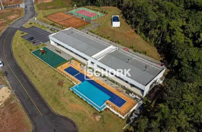 Terreno à venda, 363 m² por r$ 330.000 - ponta aguda - blumenau/sc - condomínio privilège paysage