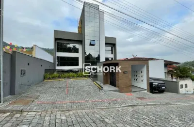 Apartamento com 2 dormitórios à venda, 84 m² por r$ 540.000 - tribess - blumenau/sc - residencial alfredo lanser