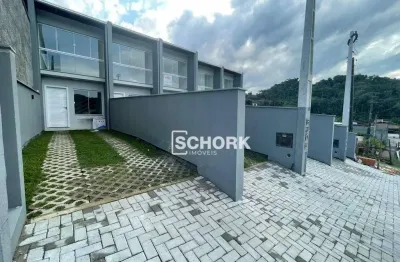 Sobrado com 2 dormitórios à venda, 65 m² por r$ 350.000,00 - itoupavazinha - blumenau/sc