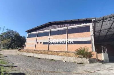 Galpão para alugar, 1370 m² por r$ 28.000,00/mês - fortaleza alta - blumenau/sc