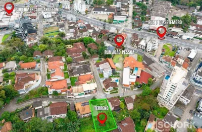 Terreno à venda, 388 m² por r$ 349.000,00 - centro - blumenau/sc