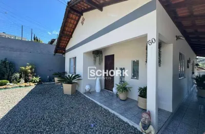 Casa com 3 dormitórios à venda, 130 m² por r$ 520.000,00 - gasparinho - gaspar/sc