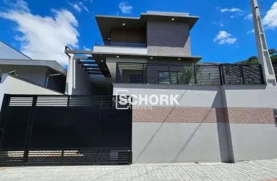 Sobrado com 3 dormitórios à venda, 184 m² por r$ 950.000,00 - ribeirão areia - pomerode/sc