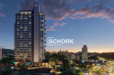 Loft com 1 dormitório à venda, 24 m² por r$ 360.000,00 - velha - blumenau/sc