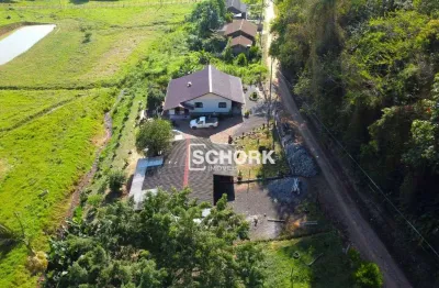 Sítio com 2 dormitórios à venda, 59524 m² por r$ 1.080.000,00 - encano do norte - indaial/sc