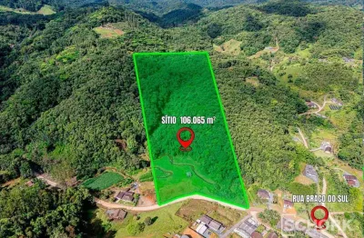 Sítio com 3 dormitórios à venda, 106065 m² por r$ 3.000.000,00 - vila itoupava - blumenau/sc