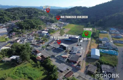 Terreno à venda, 1495 m² por r$ 850.000,00 - belchior central - gaspar/sc