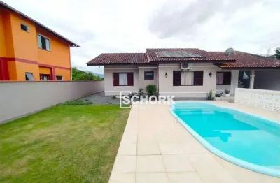 Casa com 3 dormitórios à venda, 144 m² por r$ 899.000,00 - testo central alto - pomerode/sc
