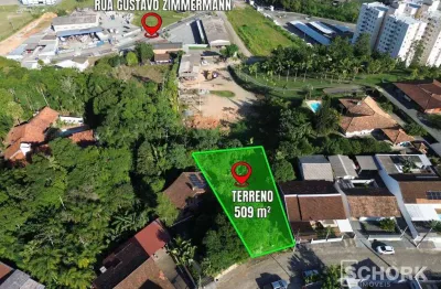 Terreno à venda, 509 m² por r$ 299.000,00 - itoupava central - blumenau/sc