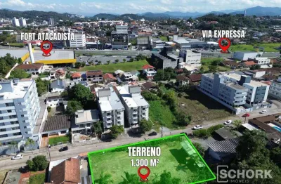 Terreno à venda, 1300 m² por r$ 1.300.000,00 - itoupava norte - blumenau/sc