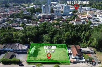 Terreno à venda, 1300 m² por r$ 1.300.000,00 - itoupava norte - blumenau/sc