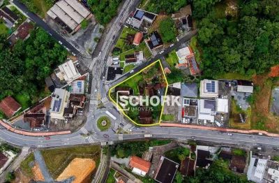 Terreno à venda, 2220 m² por r$ 3.200.000,00 - escola agrícola - blumenau/sc
