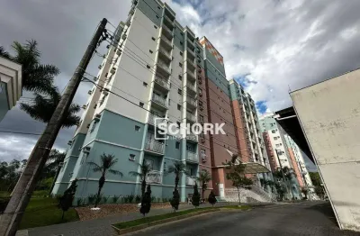 Apartamento com 2 dormitórios à venda, 47 m² por r$ 240.000,00 - itoupava central - blumenau/sc