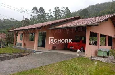 Sítio com 3 dormitórios à venda, 5000 m² por r$ 900.000,00 - dona clara - timbó/sc