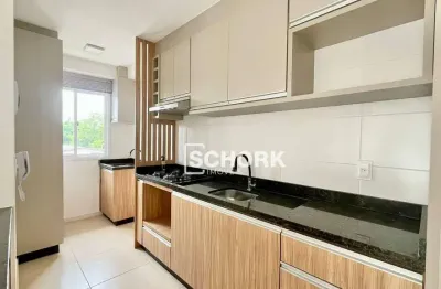 Apartamento com 2 dormitórios para alugar, 65 m² por r$ 2.329,97/mês - itoupava central - blumenau/sc