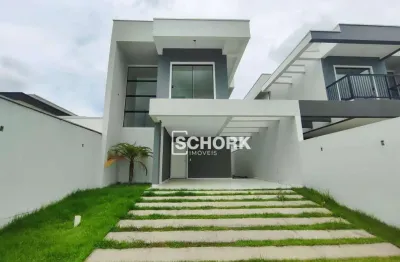 Casa com 3 dormitórios à venda, 121 m² por r$ 520.000,00 - benedito - indaial/sc