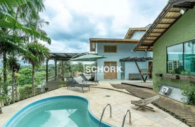 Casa com 3 dormitórios à venda, 286 m² por r$ 790.000,00 - itoupavazinha - blumenau/sc