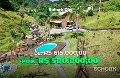 Casa com 7 dormitórios à venda, 220 m² por r$ 500.000,00 - cedro alto - rio dos cedros/sc