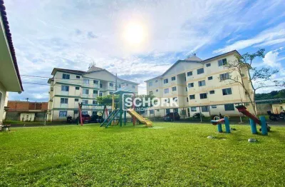 Apartamento com 2 dormitórios para alugar, 53 m² por r$ 2.191,74/mês - itoupava central - blumenau/sc