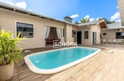 Casa com 4 dormitórios à venda, 239 m² por r$ 1.200.000,00 - salto - blumenau/sc