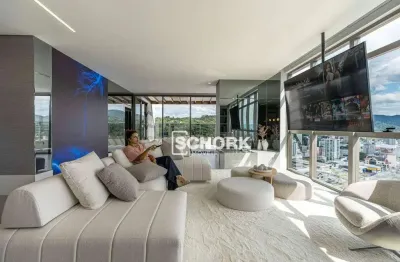 Cobertura com 2 dormitórios à venda, 204 m² por r$ 3.500.000,00 - victor konder - blumenau/sc