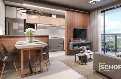 Apartamento com 2 dormitórios à venda, 54 m² por r$ 350.000,00 - itoupava central - blumenau/sc