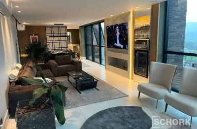 Apartamento com 4 dormitórios à venda, 198 m² por r$ 3.300.000,00 - jardim blumenau - blumenau/sc