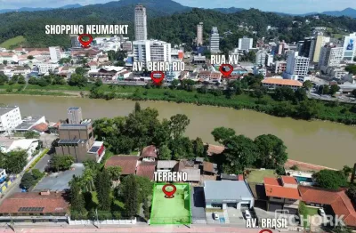 Terreno à venda, 360 m² por r$ 750.000,00 - ponta aguda - blumenau/sc