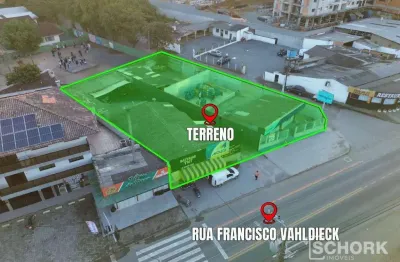 Terreno à venda, 1109 m² por r$ 2.756.000,00 - fortaleza - blumenau/sc
