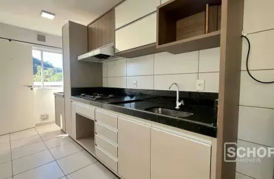 Apartamento com 2 dormitórios para alugar, 70 m² por r$ 2.199,00/mês - itoupavazinha - blumenau/sc