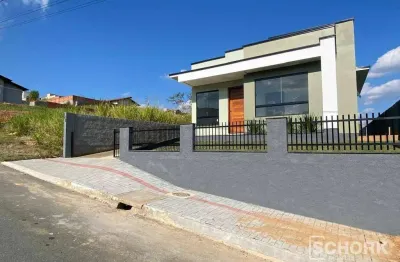 Casa com 3 dormitórios à venda, 66 m² por r$ 439.000,00 - joão paulo ii - indaial/sc