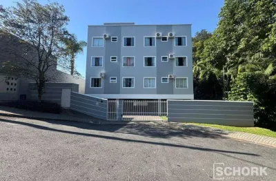 Apartamento com 2 dormitórios à venda, 53 m² por r$ 390.000,00 - salto weissbach - blumenau/sc