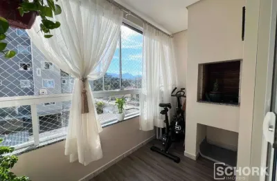 Apartamento com 2 dormitórios à venda, 60 m² por r$ 300.000,00 - itoupava central - blumenau/sc