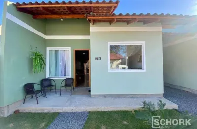 Casa com 2 dormitórios à venda, 99 m² por r$ 350.000,00 - estradas das areias - indaial/sc