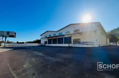Galpão para alugar, 4000 m² por r$ 93.766,09/mês - fortaleza - blumenau/sc