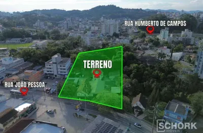 Terreno à venda, 4872 m² por r$ 3.500.000,00 - velha - blumenau/sc
