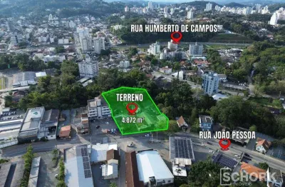Terreno à venda, 4872 m² por r$ 3.500.000,00 - velha - blumenau/sc