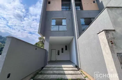 Sobrado com 3 dormitórios à venda, 136 m² por r$ 600.000,00 - água verde - blumenau/sc
