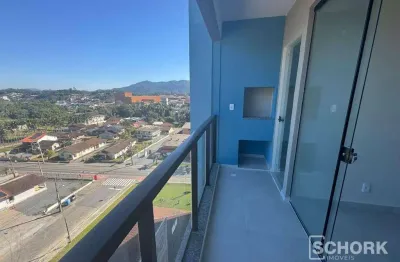 Apartamento com 2 dormitórios à venda, 54 m² por r$ 360.000,00 - itoupava central - blumenau/sc