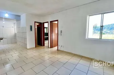 Apartamento com 2 dormitórios para alugar, 60 m² por r$ 1.500,00/mês - ponta aguda - blumenau/sc