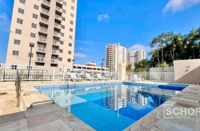 Apartamento com 2 dormitórios para alugar, 45 m² por r$ 1.700,00/mês - itoupava central - blumenau/sc