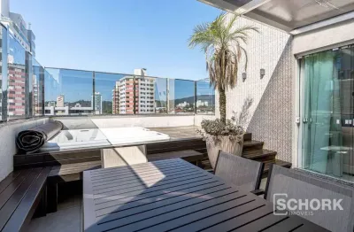 Cobertura com 3 dormitórios à venda, 166 m² por r$ 1.700.000,00 - vila nova - blumenau/sc