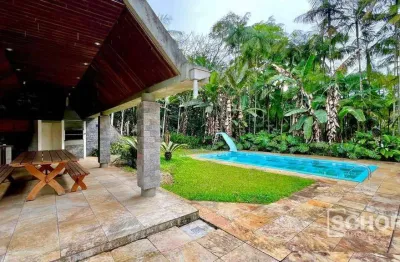 Casa com amplo terreno para alugar, 612 m² por r$ 12.355/mês - badenfurt - blumenau/sc